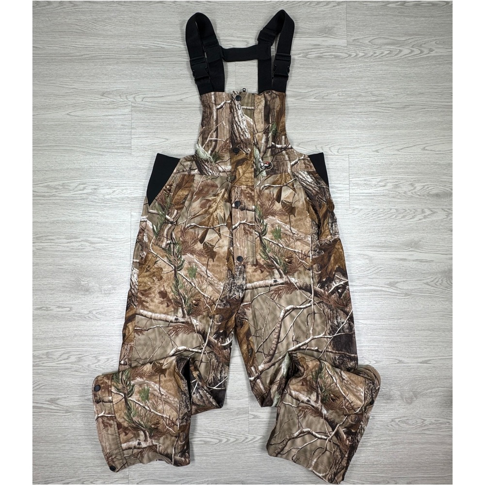 RedHead Men's Hunting Bibs Bone-Dry Camo Waterproof Overalls Medium Camouflage